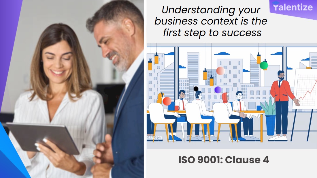 ISO 9001 : Context of the Organisation